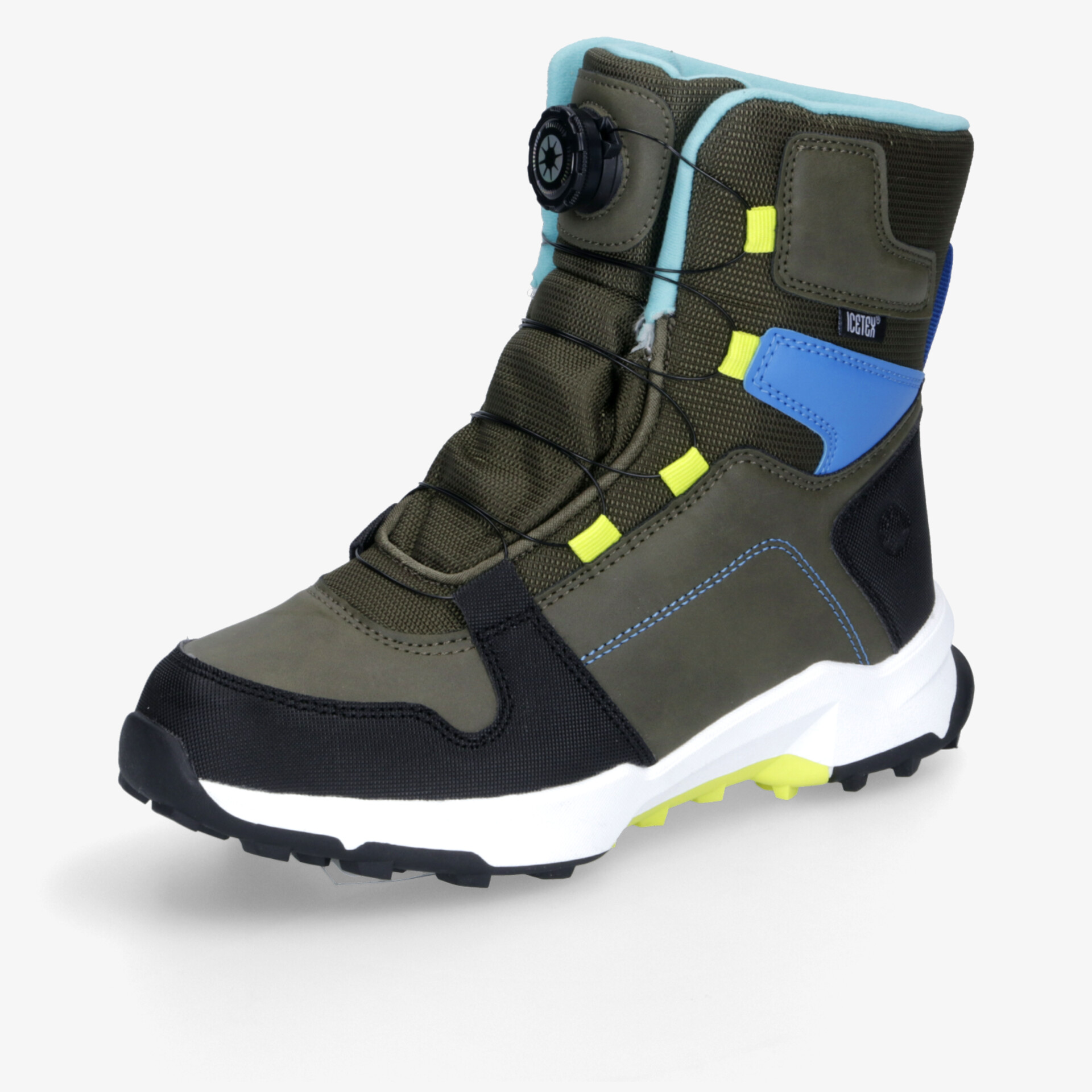 DooDogs Kinder Winterstiefel olive