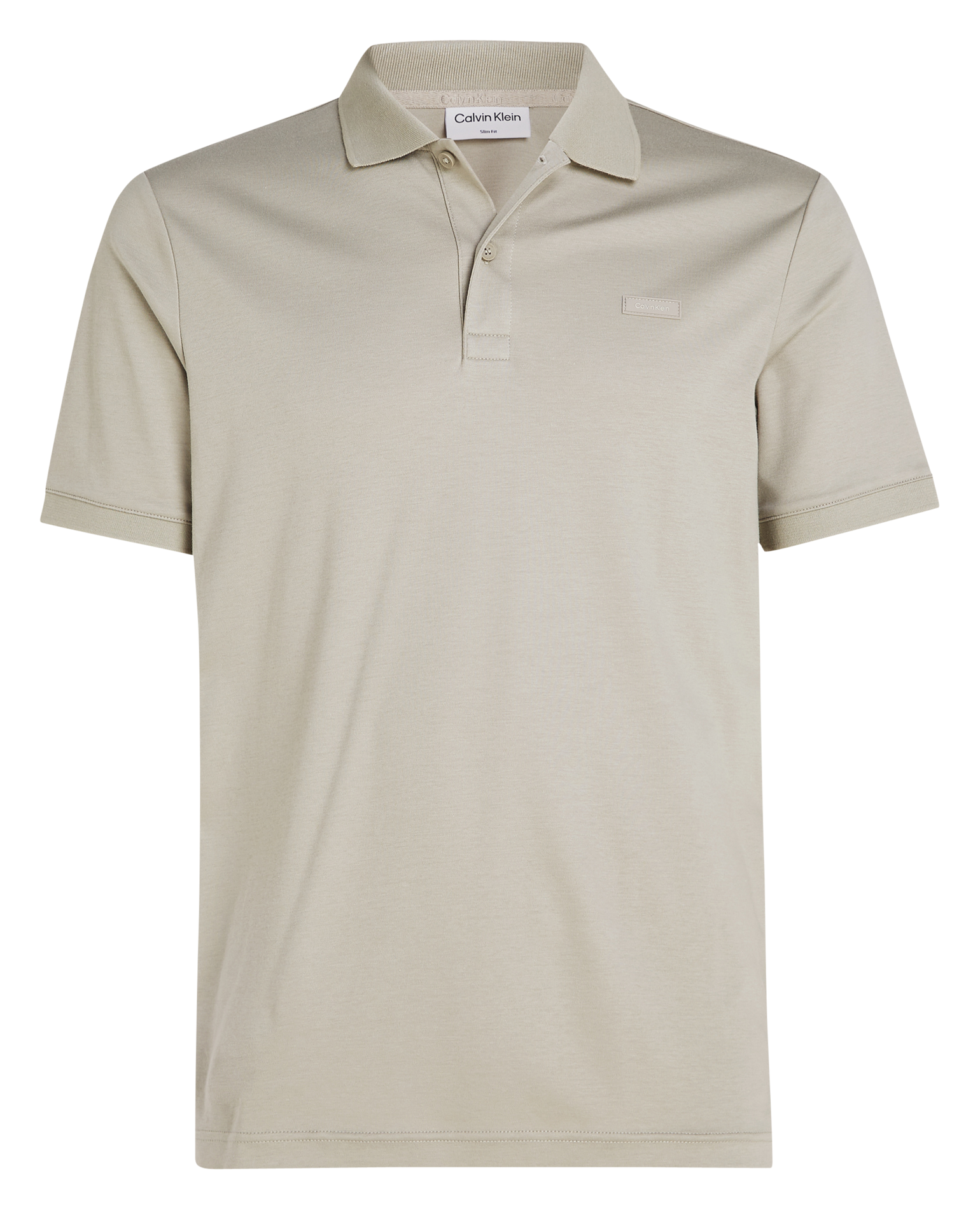 Polo slim-fit en coton | Gris