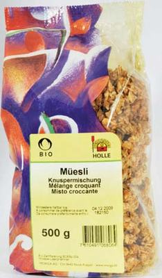 MORGA Müesli Knuspermischung Bio Btl 500 g