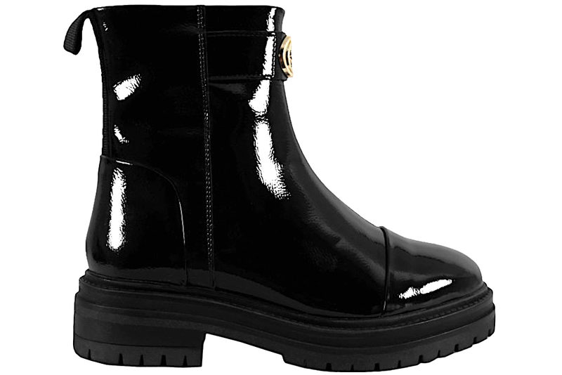 COPENHAGEN SHOES LADY BOSS PATENT BLACK STØVLE