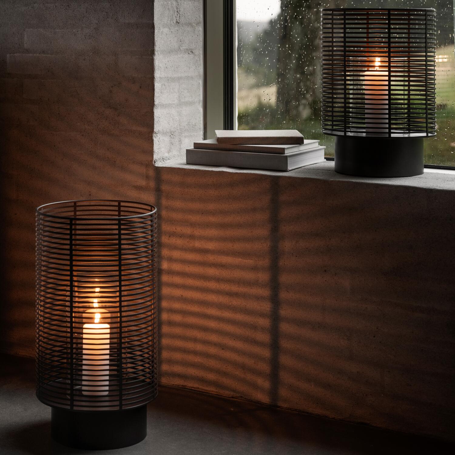 Blomus  OLEA lanterne, lille - Gunmetal