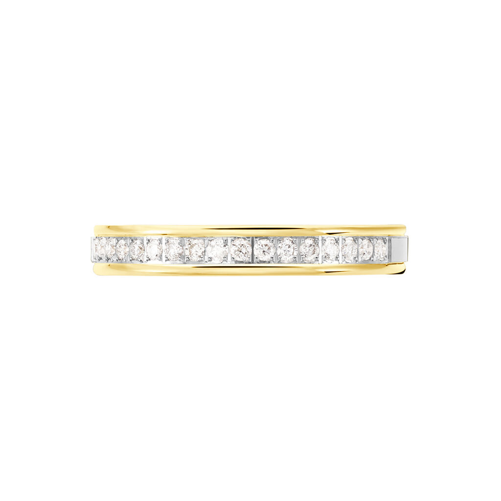 Alliance Viktorii Or Bicolore Diamant