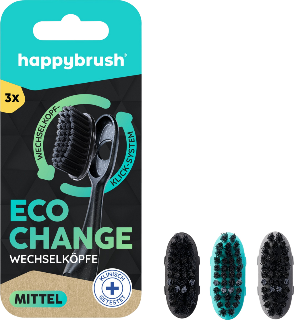 happybrush  Eco Change Wechselköpfe