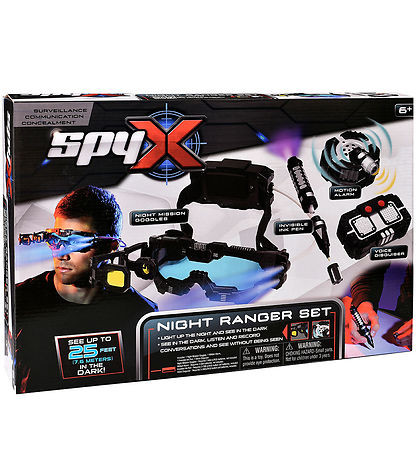 SpyX - Night Ranger Set - Sort/Sølvgr?