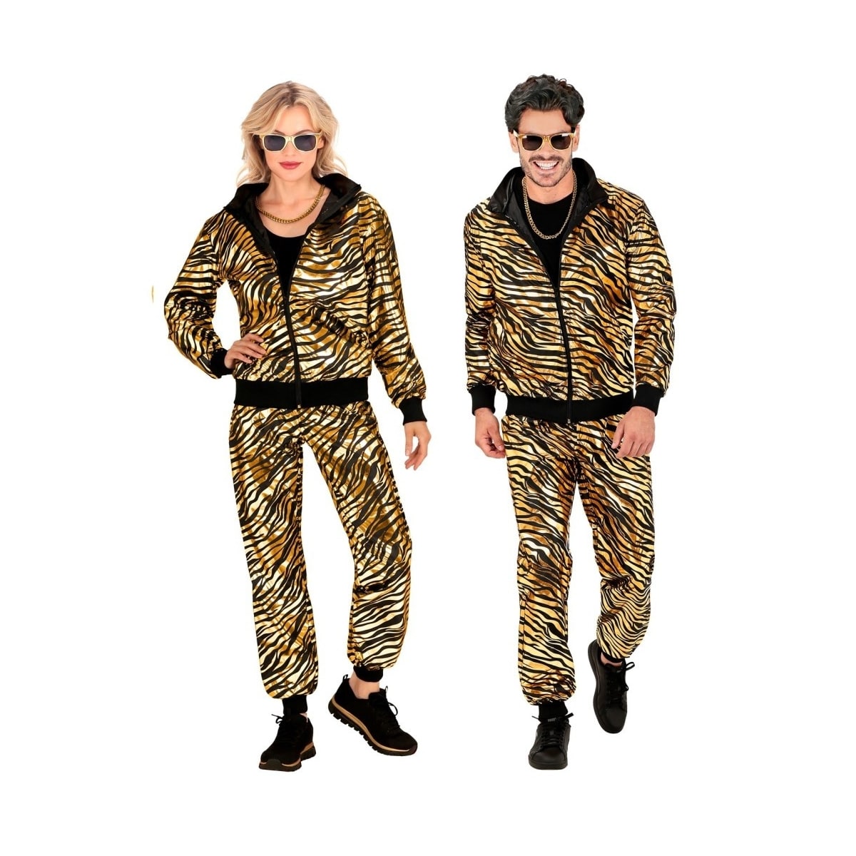 Kostyme Disco Party Gold L