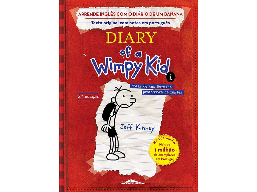 LIVRO DIARIO DE UM BANANA 1 APRENDE INGLES