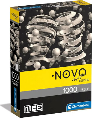 Clementoni Puslespil - M.C. Escher - Novo Art - 1000 Brikker