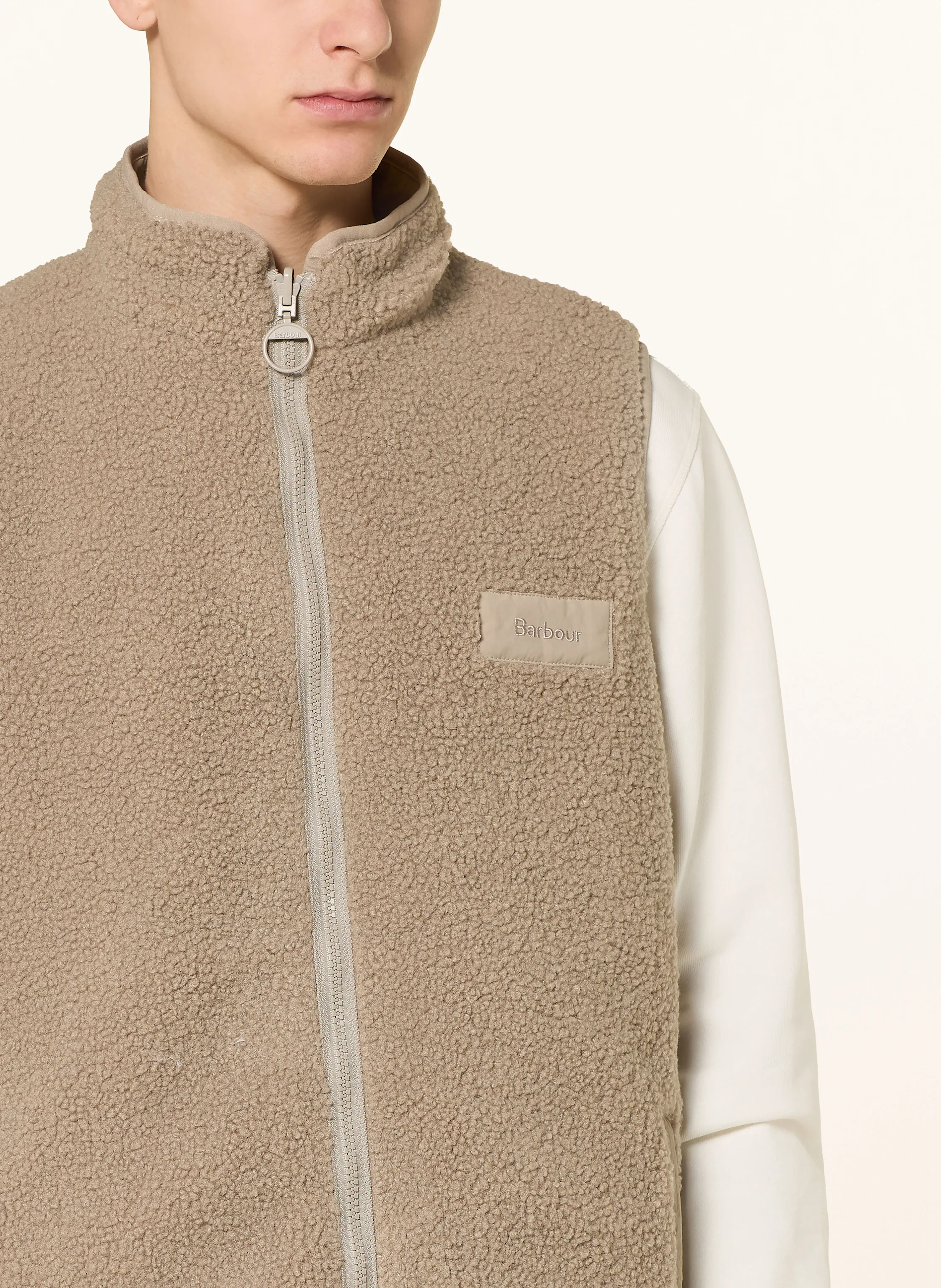 Barbour Teddyfell-Weste zum Wenden