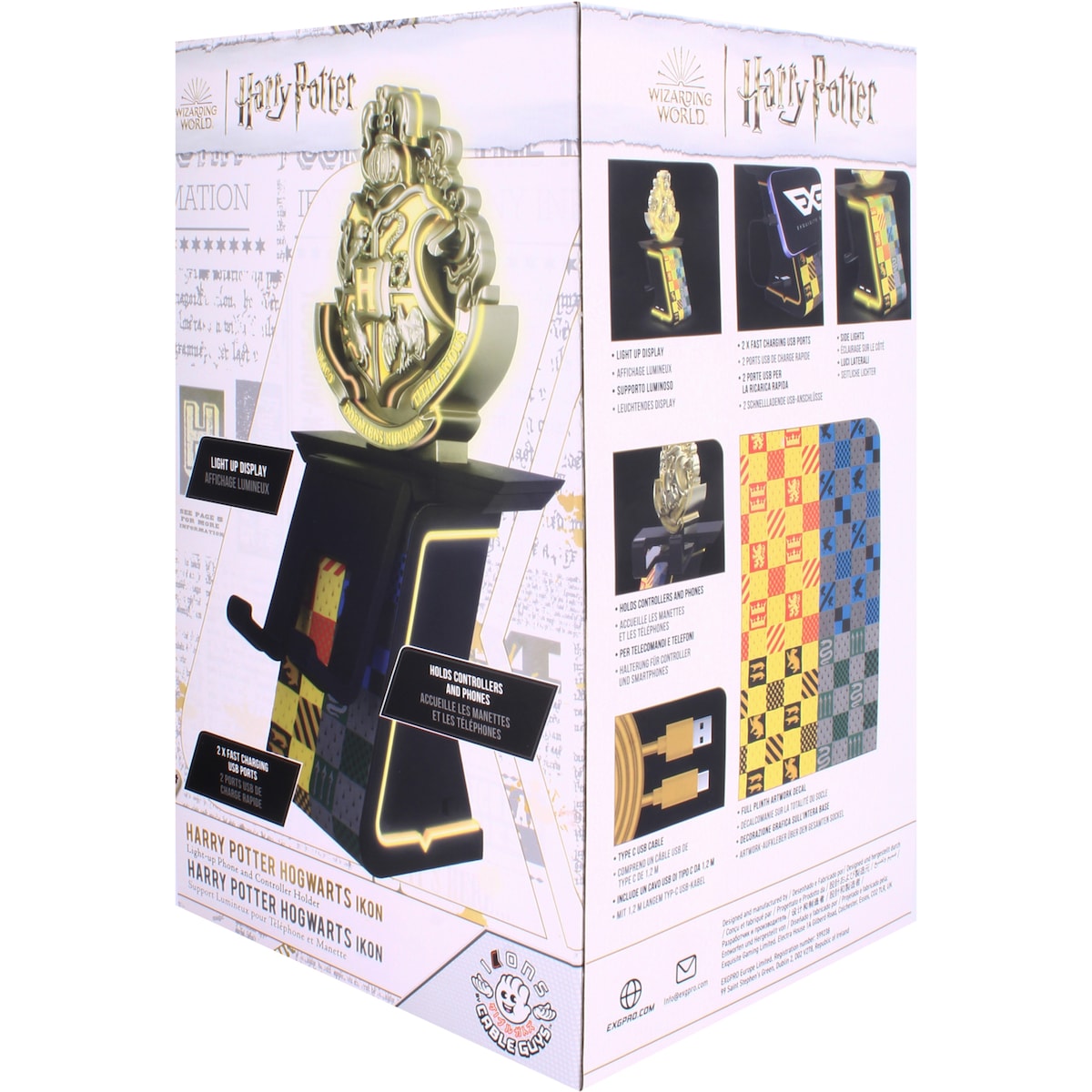 Cable Guys IKON holder for mobil/kontroller figur (Hogwarts)