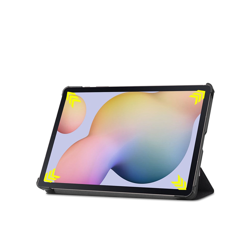 Samsung Galaxy Tab S8 / Tab S7 Leder Tasche Smart Cover Schutzhülle - Don't Touch Me