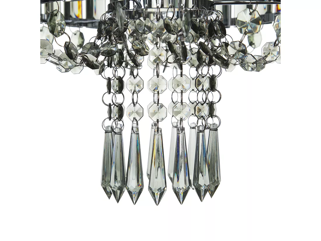Lustre ADORN Métal Gris clair