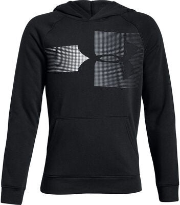Under Armour Rival Logo Hettegenser, Black