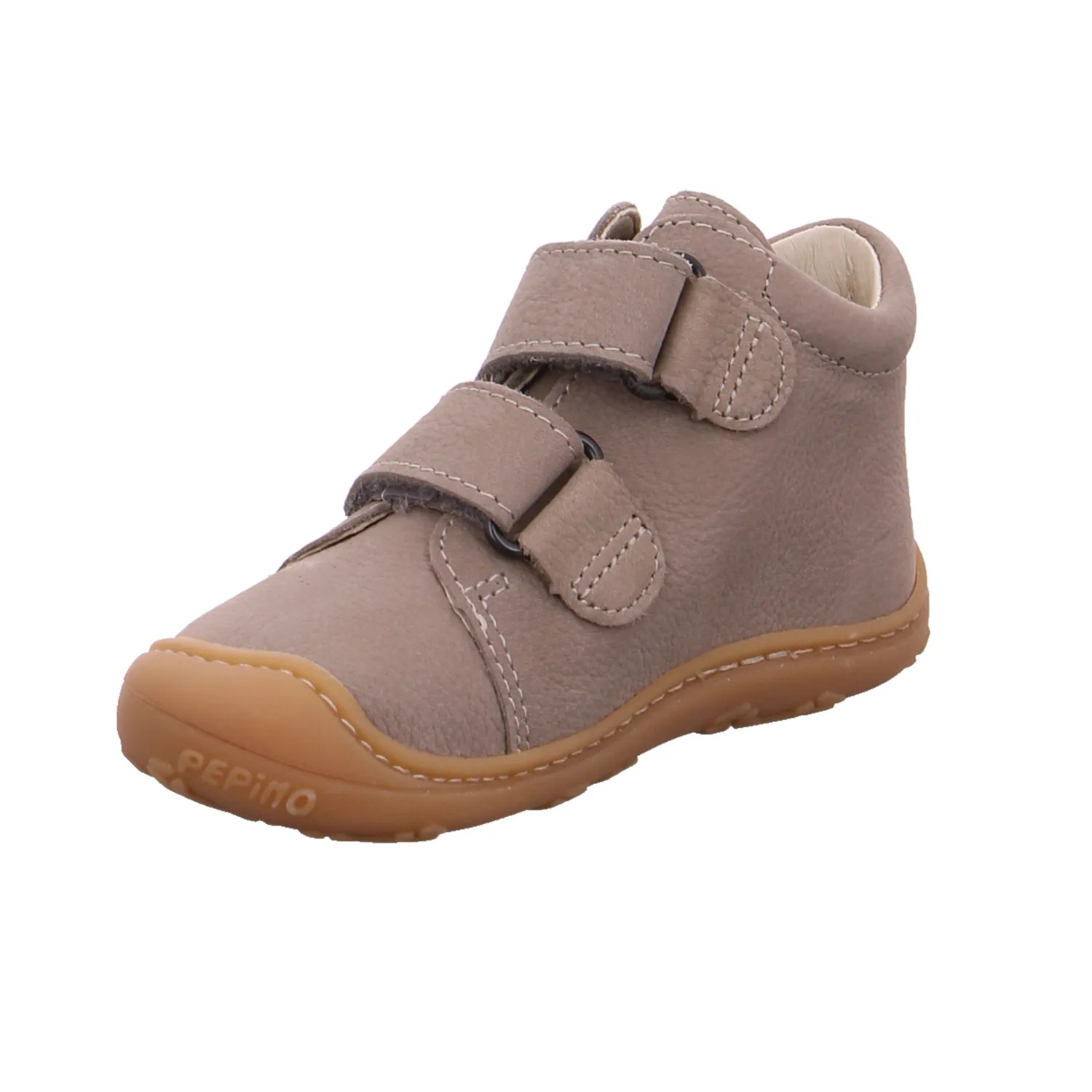 PEPINO Lauflernschuh Beige Leder  Bottine