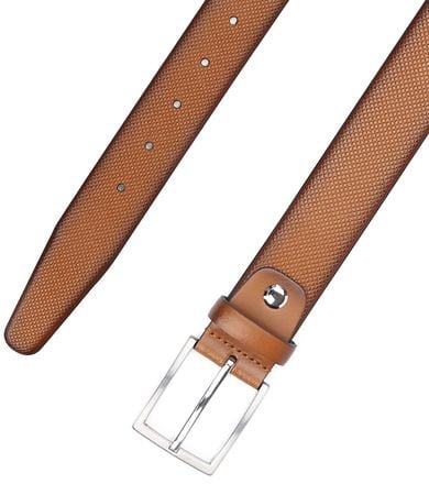 Suitable Riem Structuur Leer Bruin 1100392-022 kopen