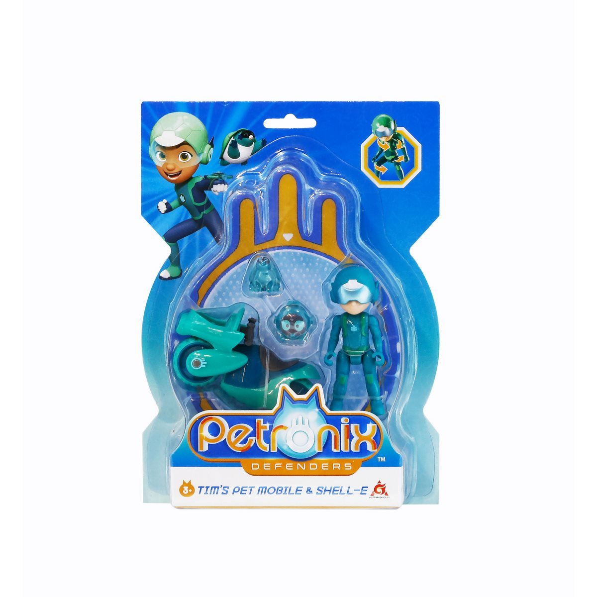 Figurine Petronix & Moto Petmobile