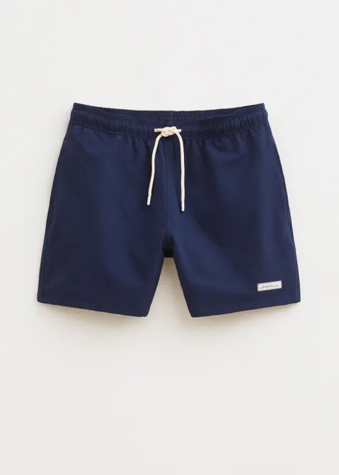 Seersucker zwembroek blauw (BLW.D)