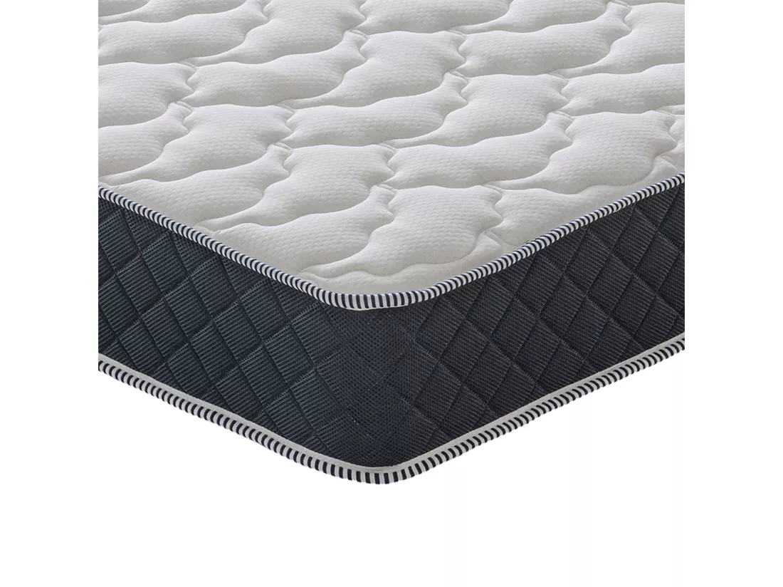 Matelas Mousse - Accueil Mémoire De Forme - Haut 21 Cm - Olympe - Haute Densité - 9 Zones 90x190 cm