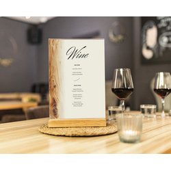 Papier à motif 'Oak', A4, 90 mm g/m2, 2 colonnes