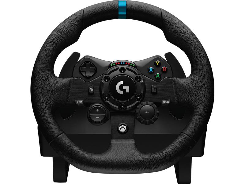 Logitech Lenkrad G923 TRUEFORCE für Xbox One / Series X / P Hochleistungs-Lenkrad- und Pedal-Set für Rennsimulationen