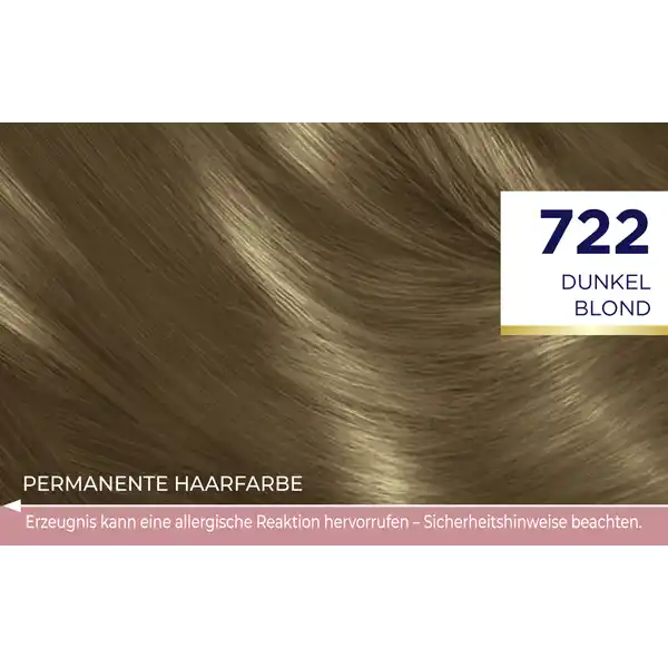 3in1 Pflege-Color-Creme 722 Dunkelblond