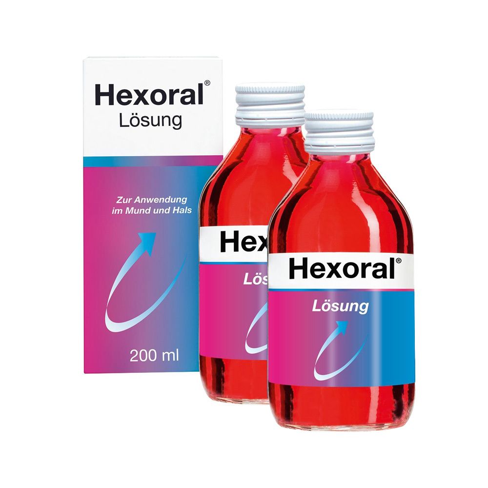Hexoral® Lösung bei Entzündungen in Mund und Rachen