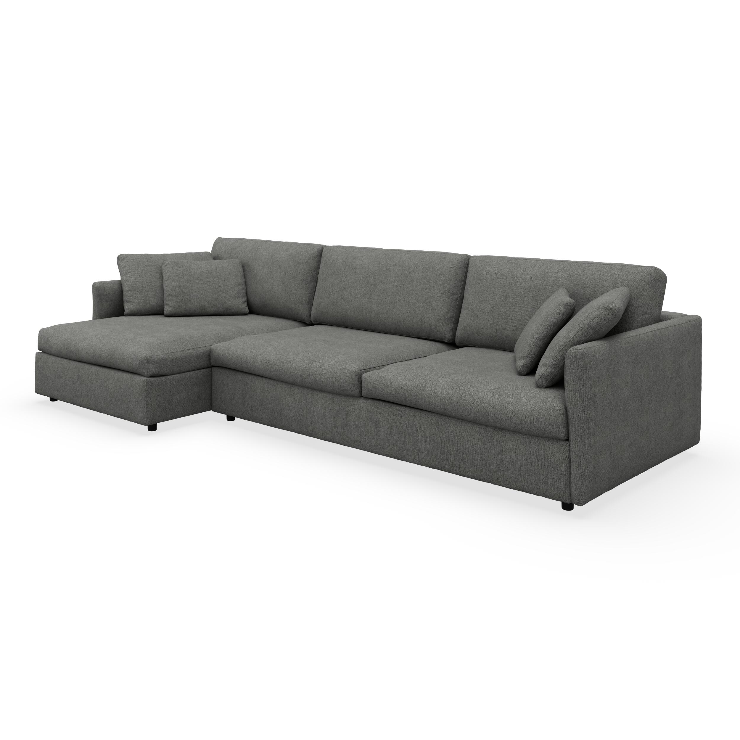 Angolo venstrevendt sofa med chaiselong