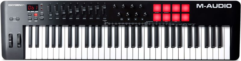 M-AUDIO Oxygen 61 MKV - USB MIDI-keyboardcontroller - 61-toetsen - Met Beatpads