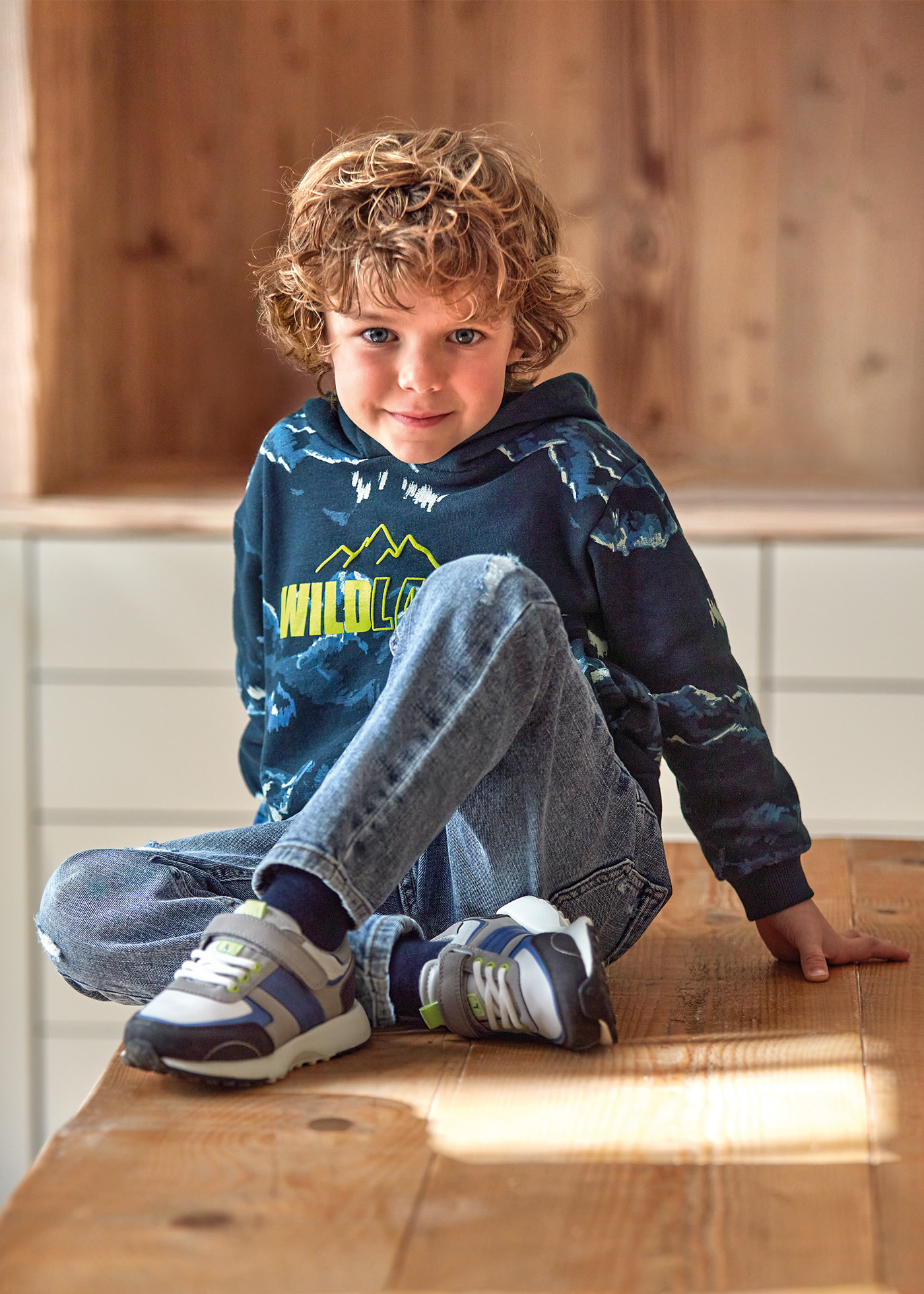 Moletom Better Cotton estampado para meninos