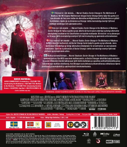 Doctor Strange 2 - In The Multiverse Of Madness - Blu-Ray