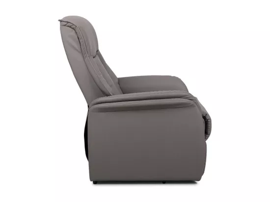 Fauteuil relaxation électrique JUAN coloris taupe