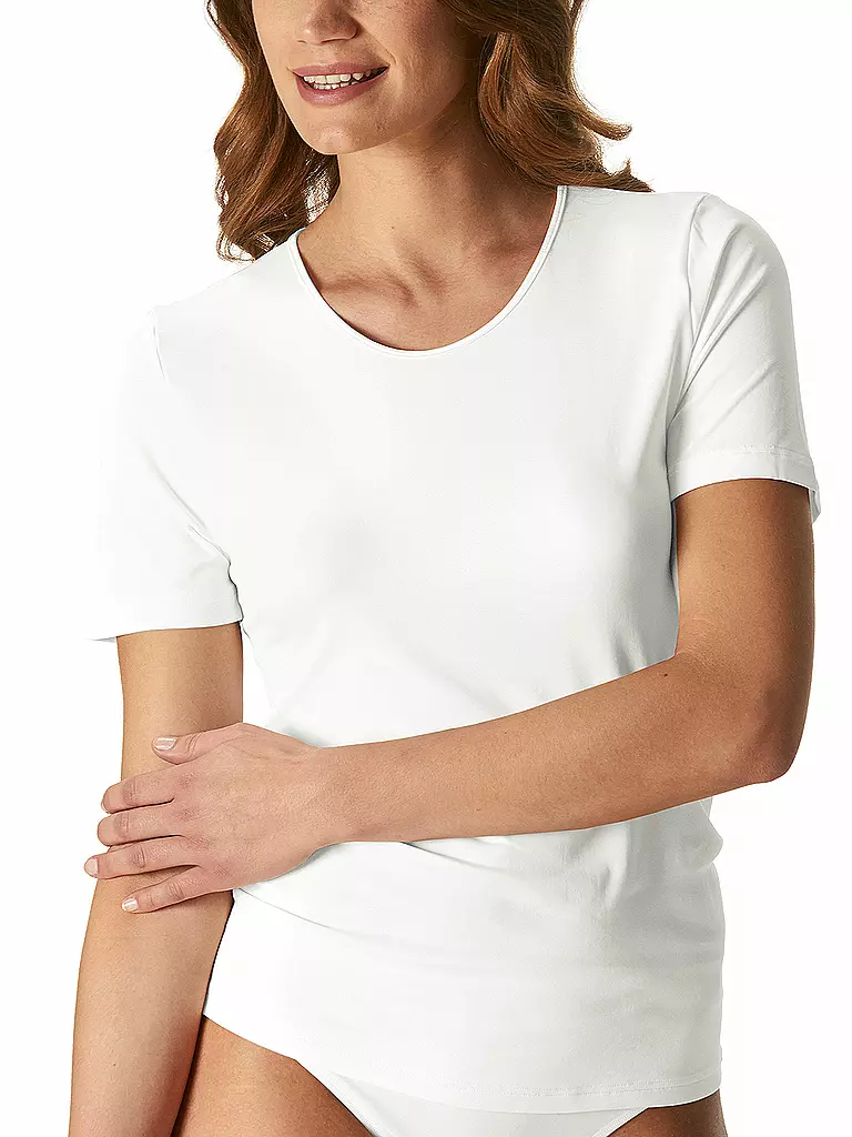 MEY T-Shirt EMOTION weiss weiss