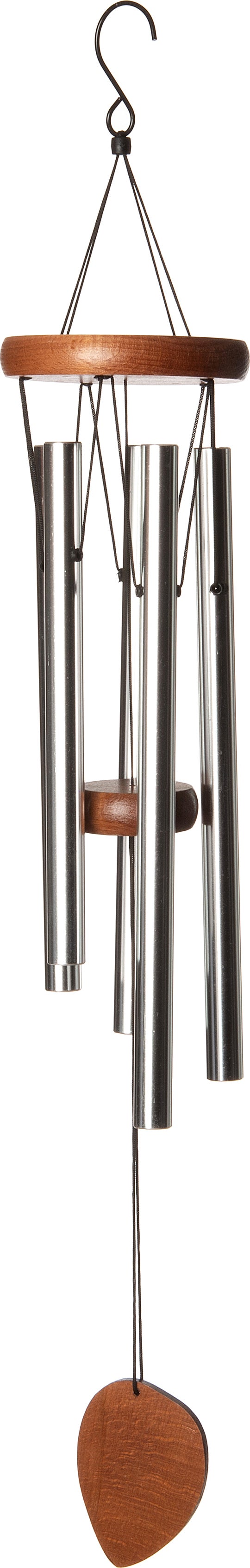 Intratuin windgong Sia zilver / bruin D 10,3 x 60 cm