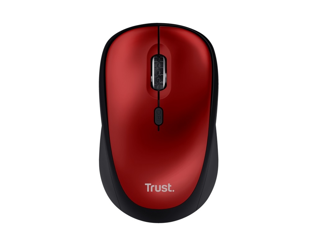 RATO WIRELESS TRUST MOUTRU24550 ECO VERMELHO