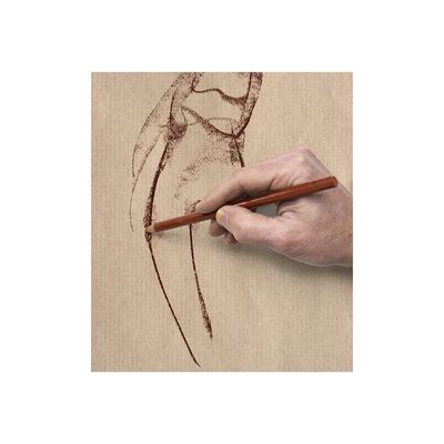 Clairefontaine Kraft - Bloc de dessin encollé - A5 - 100 feuilles - 90 gr