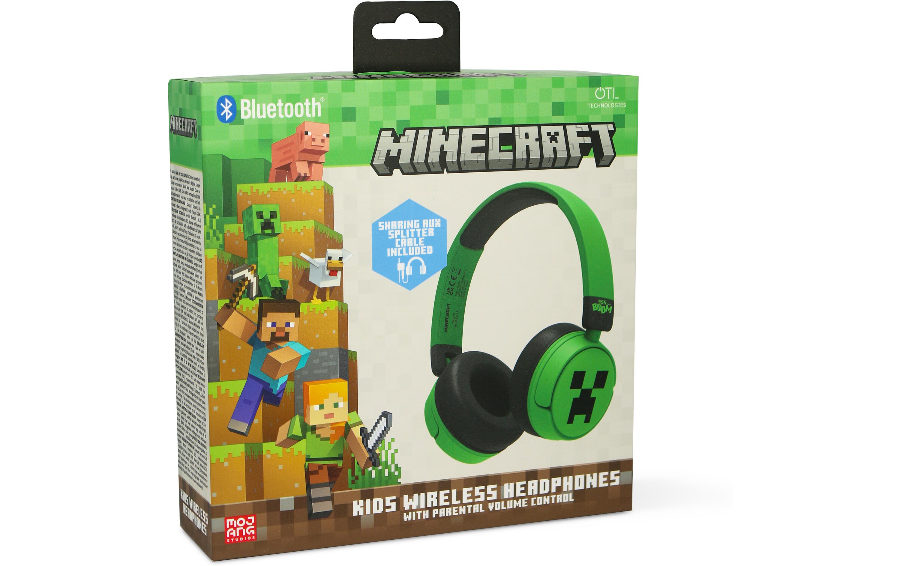 Minecraft Creeper Kabellose Kopfhörer für KinderBluethooth Kopfhörer