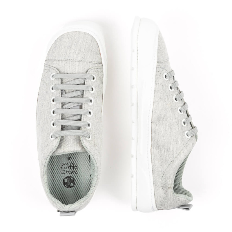 Zapato feroz Zapato Feroz Adulte Paterna Toile Gris