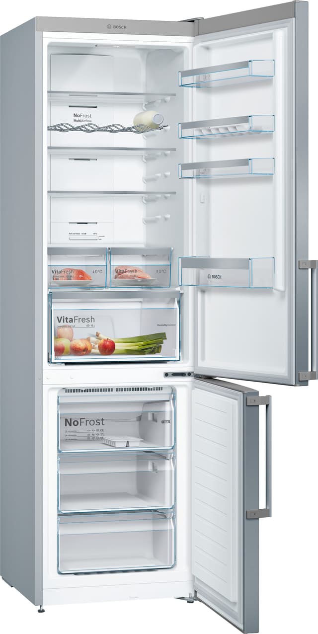 Bosch Serie 4 kølefryseskab KGN397LEQ (inox)