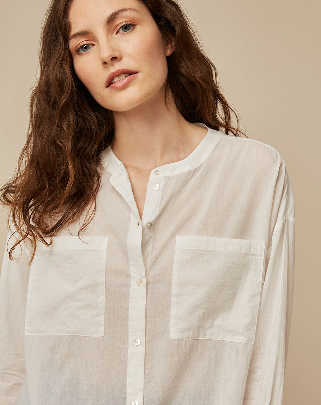 Harris Wilson Chemise Capucine blanche