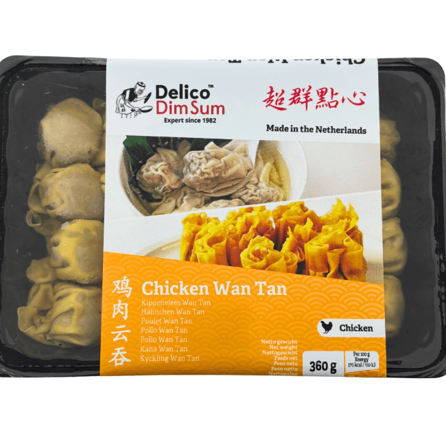 Delico Food Chicken Wan Tan 24 stuks 360g