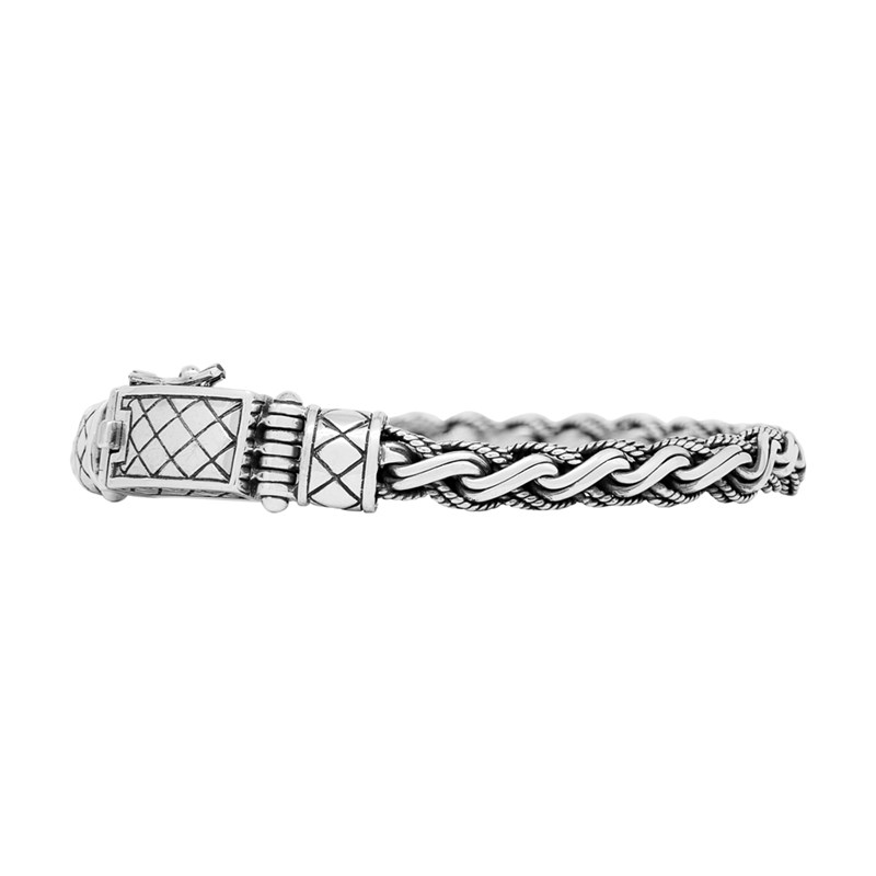 Bracelet Homme Argent Torsade