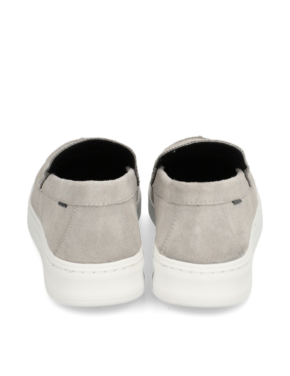 Veloursleder Slipper