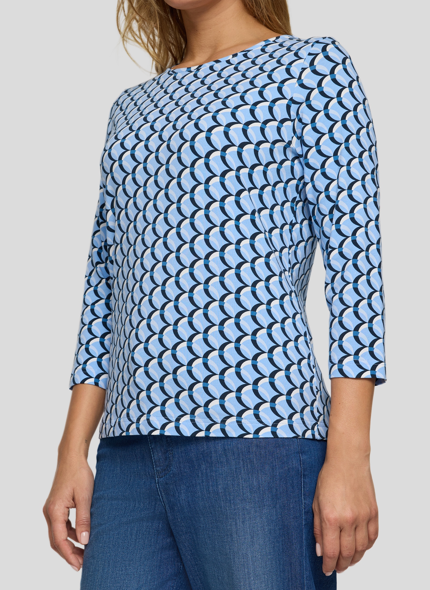 Rabe 3/4-Arm-Shirt mit All-Over Print