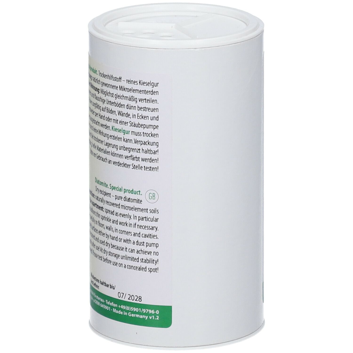 cd Vet Kieselgur Diatomite