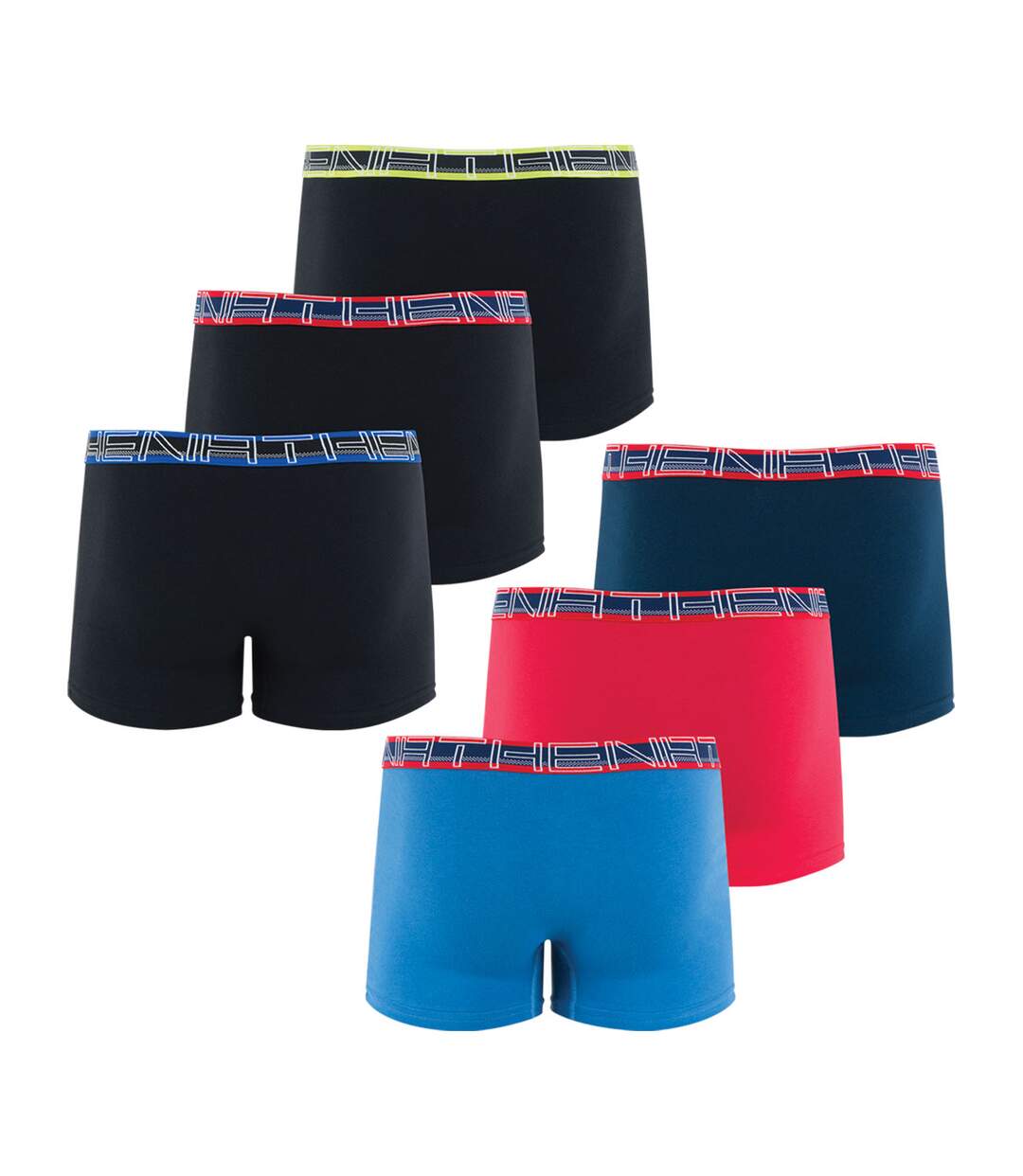 Lot de 6 boxers homme Full Stretch