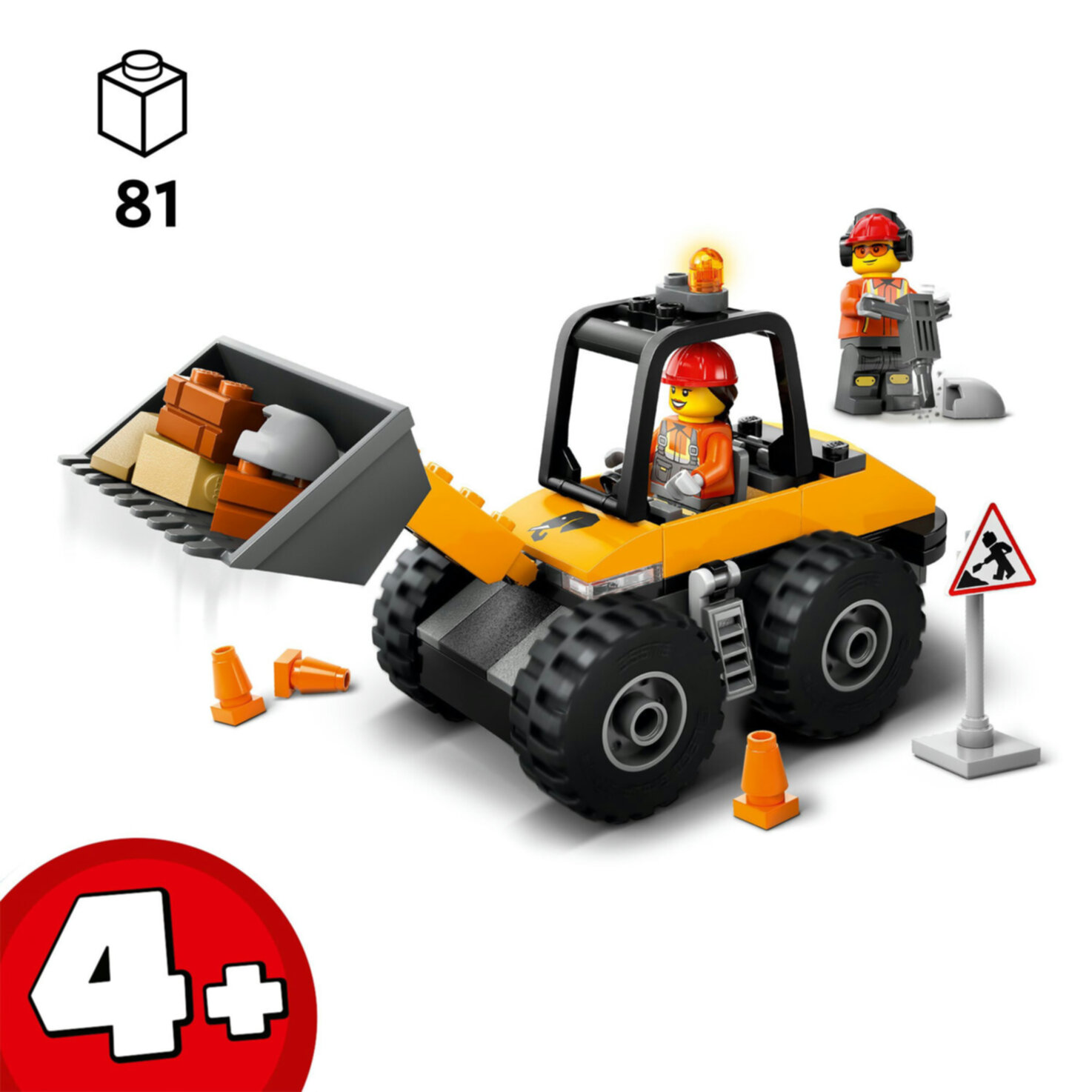 LEGO® City 60450 Radlader ab 4 Jahren