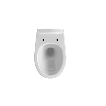 OK hangend toilet zonder zitting wit