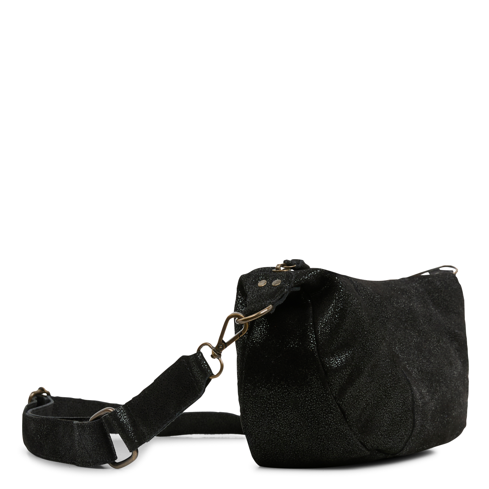 NULLA - Sac banane en cuir| Noir