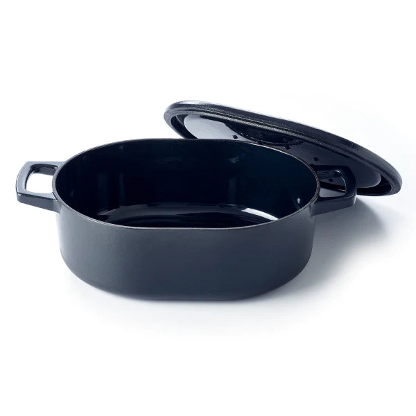 Cocotte ovale 31cm en fonte émaillée Beka Nori Beka