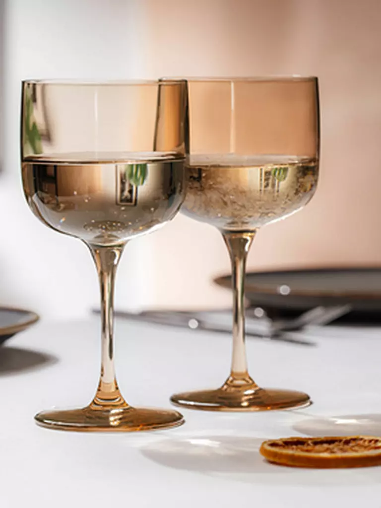 LIKE BY VILLEROY & BOCH Weinglas/Weinkelch 2er Set LIKE GLASS 270ml Clay orange