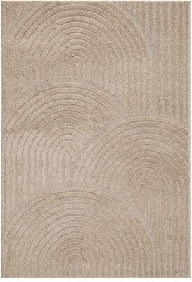 KMCarpets Doria Zen Gulvteppe 120x170, Lin